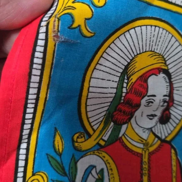 Vintage Saint Pierre and Miquelon tea towel - Picture 3 of 3